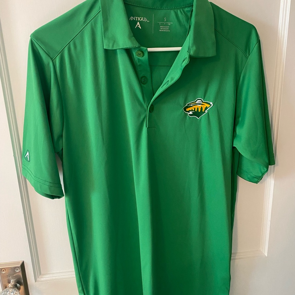 Minnesota Wild Antigua Green Men's Polo Shirt